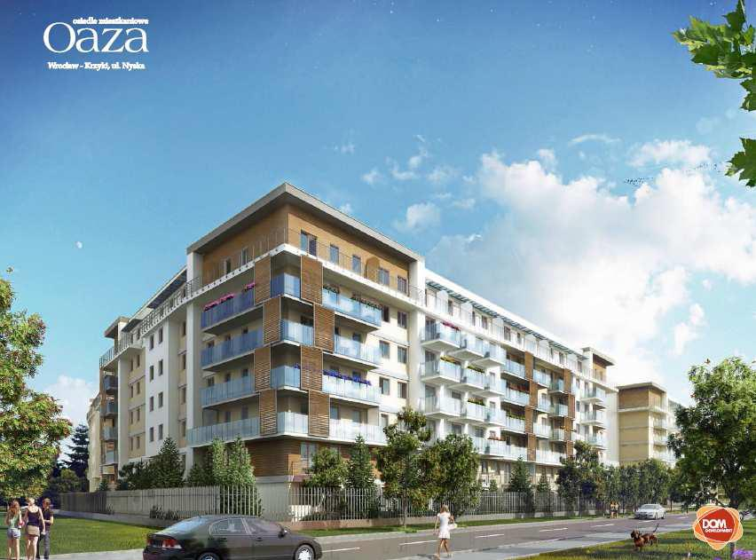 Osiedle Oaza - pierwsza inwestycja Dom Development we Wrocławiu. Fot. Dom Development