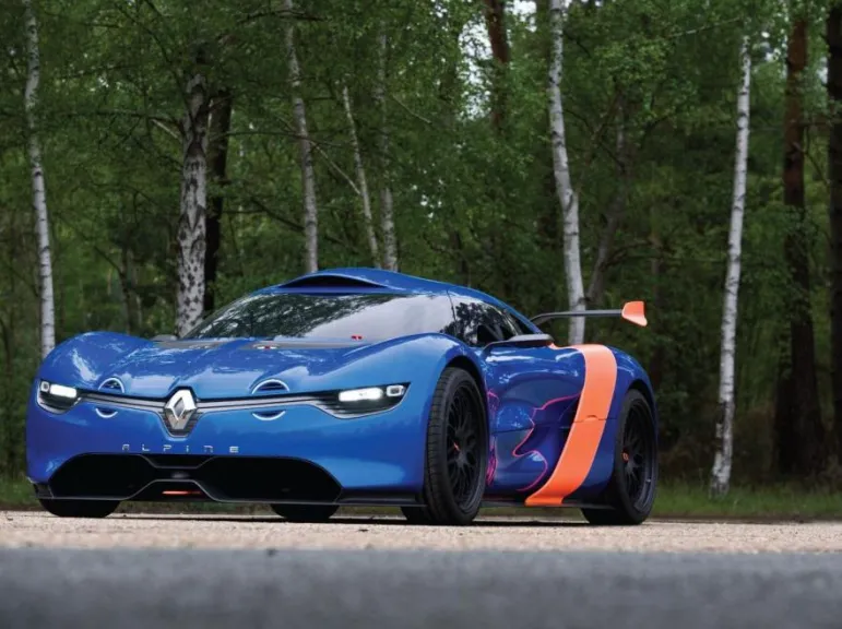 Koncept Alpine 110-50 powstał dla upamiętnienia 50. jubileuszu rajdowego modelu Alpine 110 Berlinetta. Fot. Renault