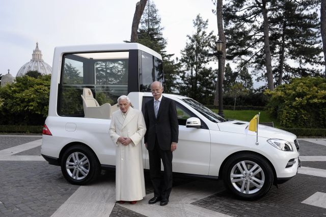 Mercedes-Benz papieża Benedykta XVI