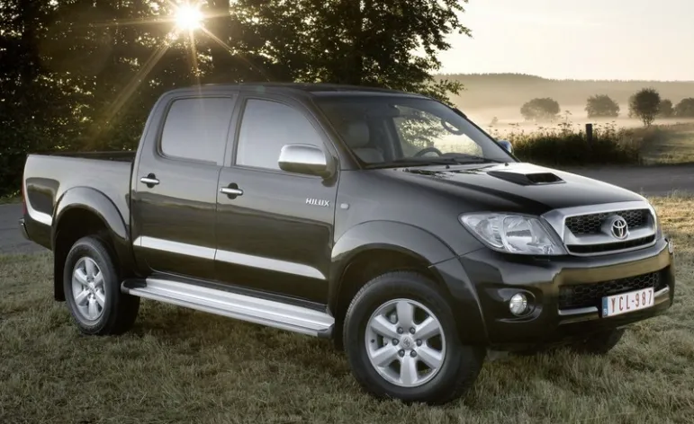 Toyota Hilux po faceliftingu.