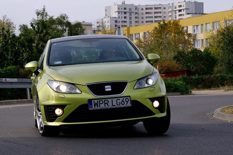 Seat Ibiza 1.9 TDI przód Fot. Maciek Medyj