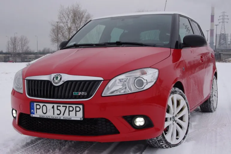 Skoda Fabia RS przód fot. Maciej Medyj