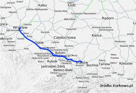 Jazda autostradą jest bezpieczniejsza i wpływa na zmniejszenie zużycia paliwa.
