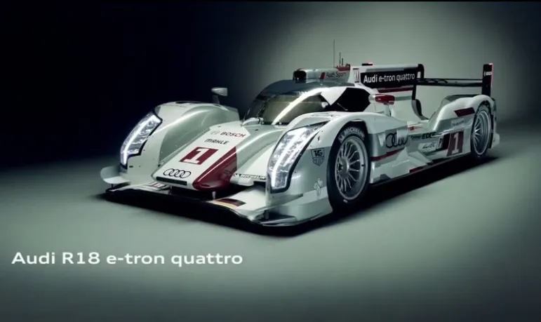 Audi R18 e-tron korzysta w rozwiązań opracowanych także dla pojazdów cywilnych. 