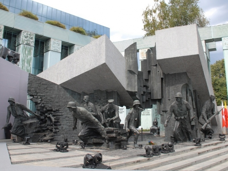 Pomnik Powstania Warszawskiego./ Fot. R. Motyl