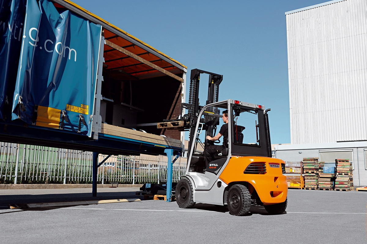 Zakaz prowadzenia a wózki widłowe