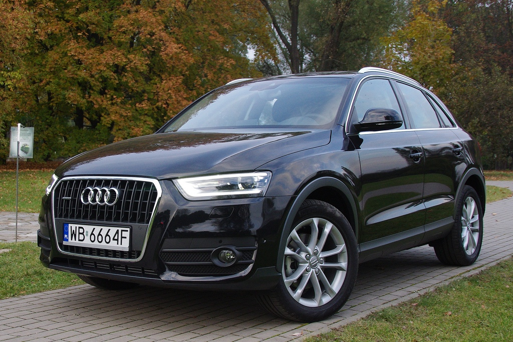 Audi Q3 - lewy przód fot. Maciej Medyj