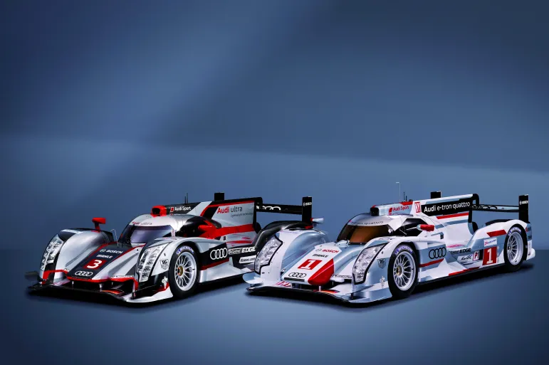 Hybrydowe Audi na Le Mans