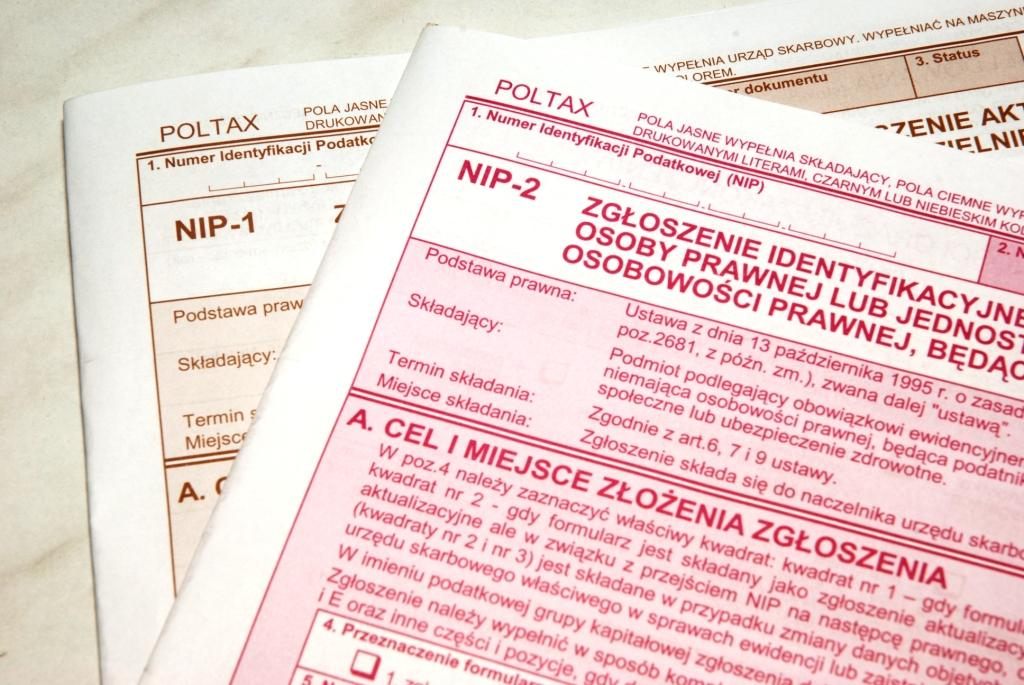 Druki NIP i ZAP-3 na 2012 rok