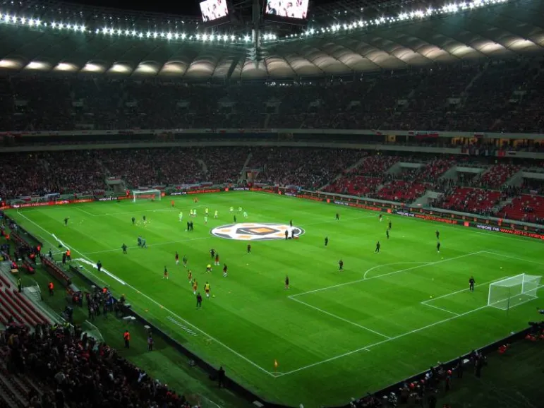 Stadion Narodowy w Warszawie.