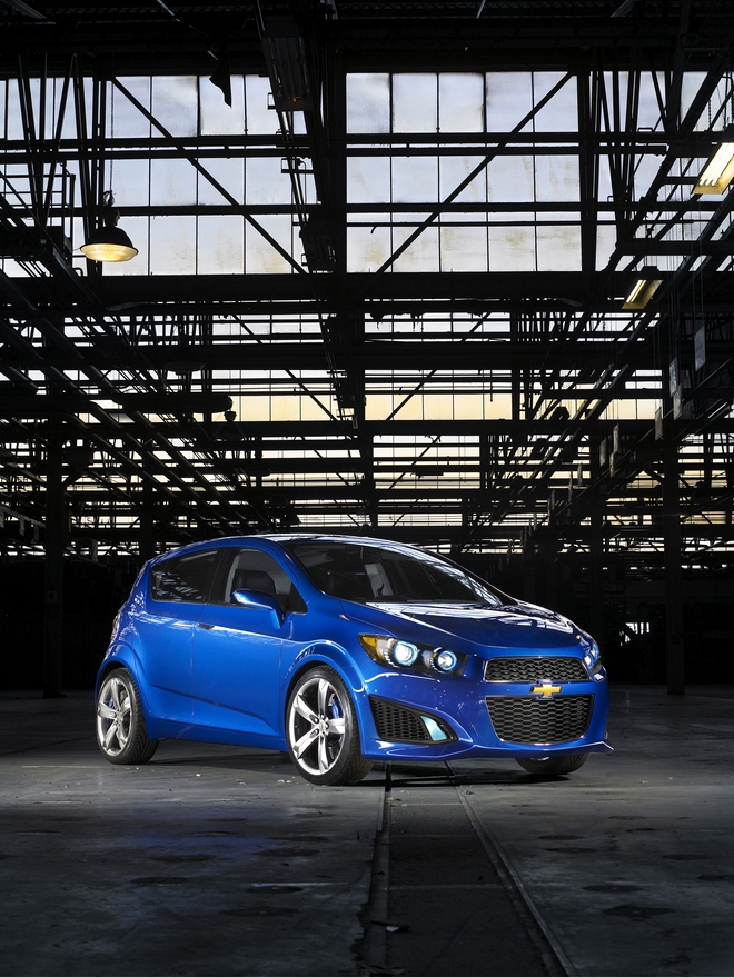 Chevrolet Aveo jest jednym z najatrakcyjniejszych stylistycznie aut segmentu B. fot. Chevrolet