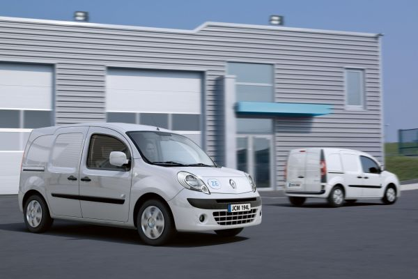 Renault Kangoo Z.E. jest jednym z bardzo niewielu w pełni elektrycznych aut użytkowych.