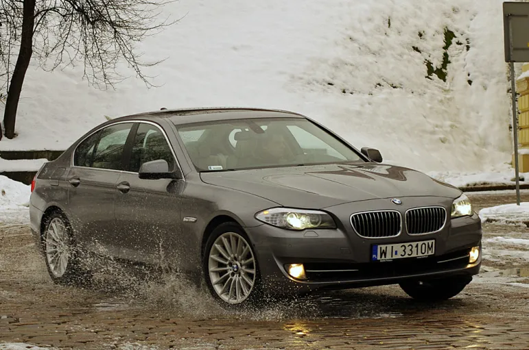 BMW 535i przód fot. Maciej Medyj