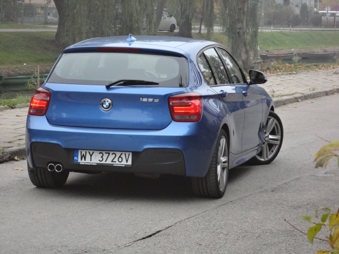 BMW 125d - tył