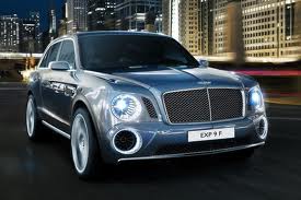 Bentley EXP 9 - przód