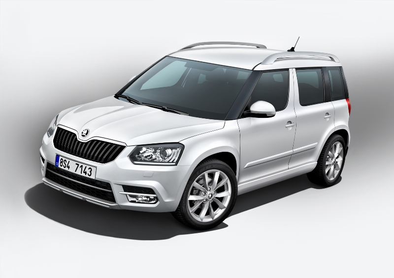 Skoda Yeti po faceliftingu.