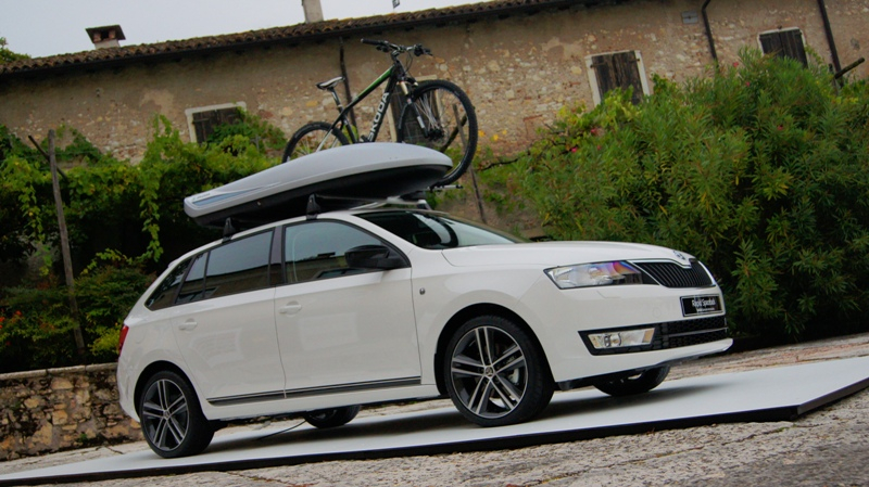 Skoda Rapid Spaceback bagażnik dachowy