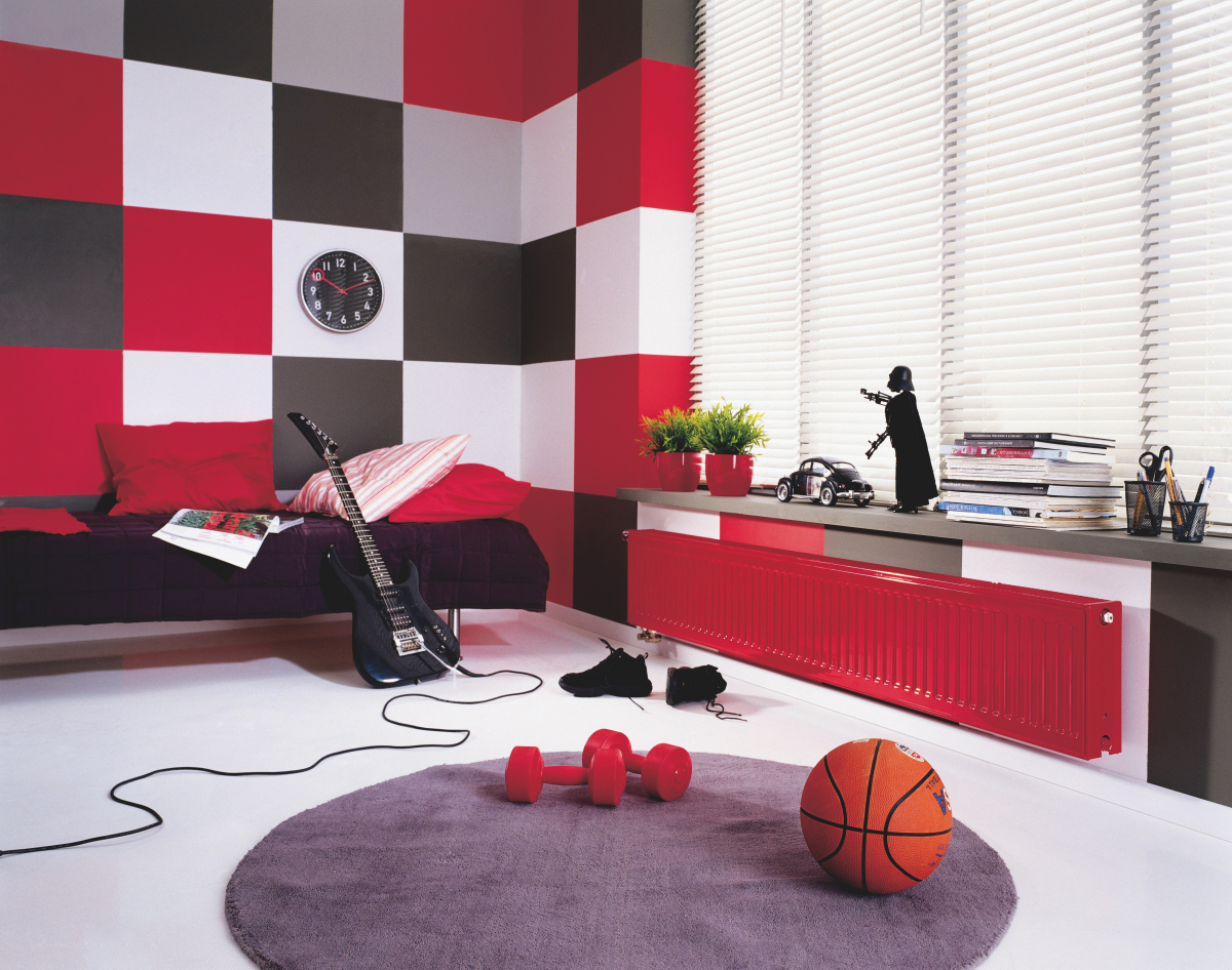 W młodzieżowych pokojach dominują odważne kolory. Fot. PURMO