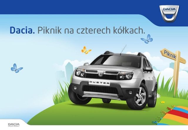 11 czerwca 2011 roku Dacia zaprasza na rodzinny piknik, na którym m. in będzie można testować modele firmy fot. Dacia