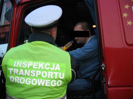 Inspekcja Transportu Drogowego, kontrola.