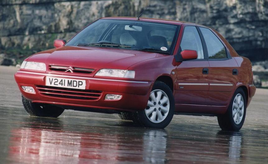 Citroen Xantia - zestawienie żarówek