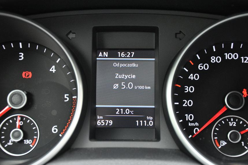 Do komputerów pokładowych w autach Volkswagena zostanie wprowadzony język polski. Fot. Volkswagen