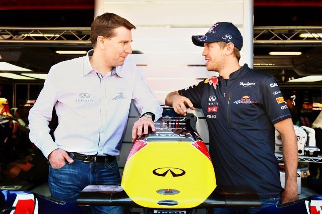 Vettel ambasadorem marki Infiniti Fot. Samar