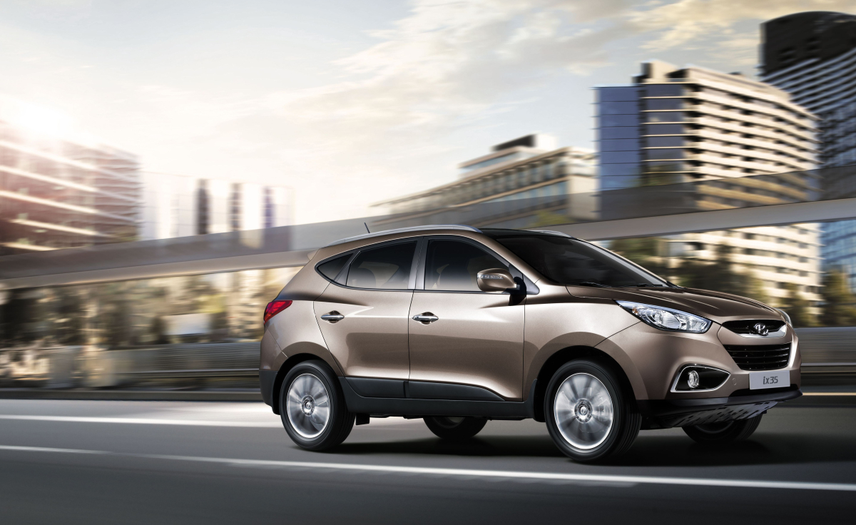 SUV Hyundai ix35 zgarnął wyróżnienie w kategorii Najbardziej Ekonomicznego Auta Flotowego fot. Hyundai