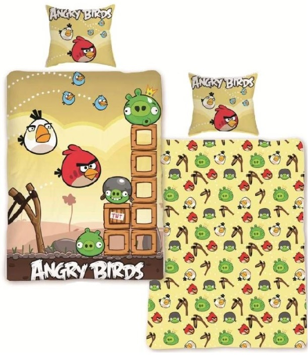 Pościel Angry Birds. Fot. SMYK