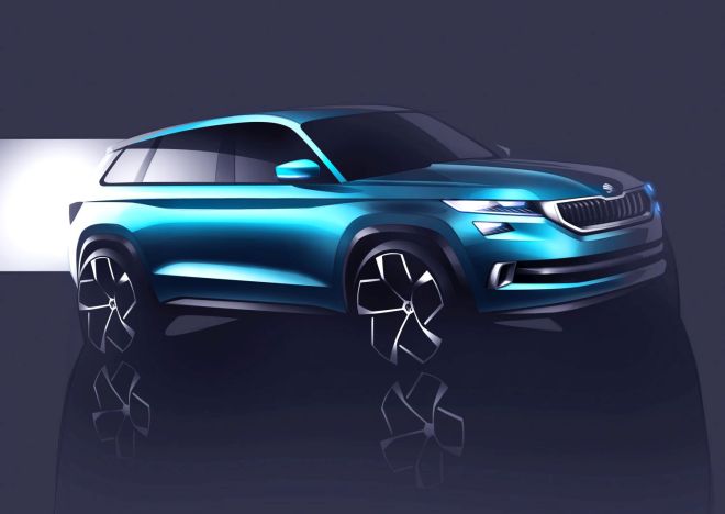 ŠKODA VisionS - zmiana w stylizacji Skody