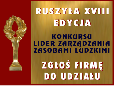 XVIII Edycja Konkursu Lider Zarządzania Zasobami Ludzkimi