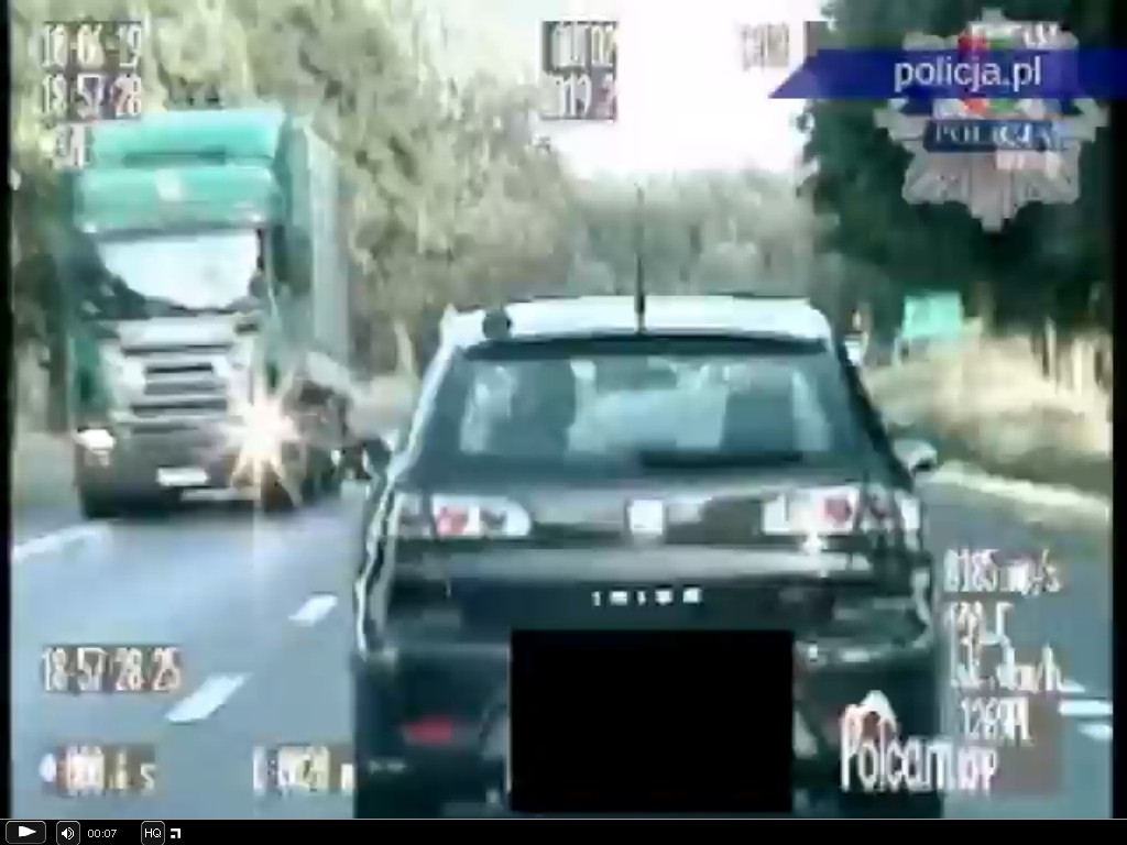 Kierujący seatem dwukrotnie przekroczył prędkość fot. policja.pl