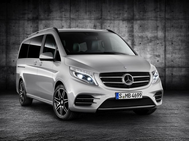 Polska premiera Mercedesa Klasy V z pakietem AMG na targach Fleet Market 2015.