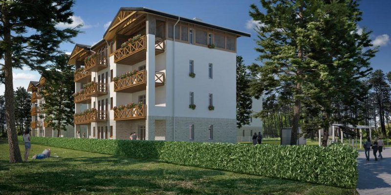 II etap Rezydencji Park w Mielnie jest już w budowie. Fot. Mielno Holding – Firmus Group