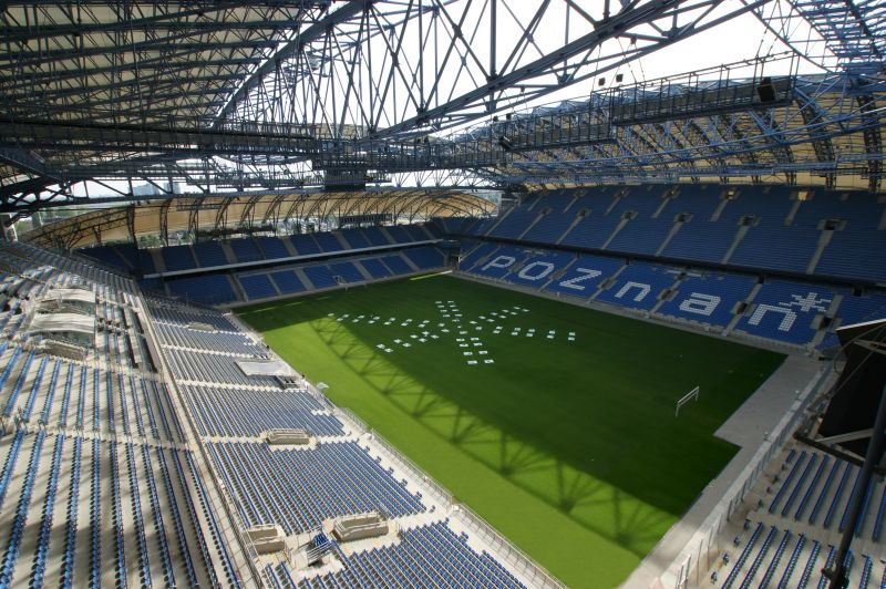Stadion Miejski w Poznaniu mieści się przy ul. Bułgarskiej 17. Istnieje od 1980 r. W 2003 r. rozpoczęły się prace modernizacyjne.