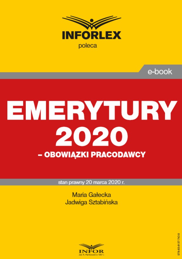 Emerytury 2020 r. – obowiązki pracodawcy