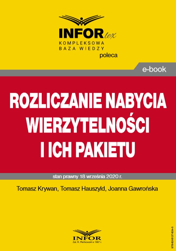 Rozliczanie nabycia wierzytelności i ich pakietu