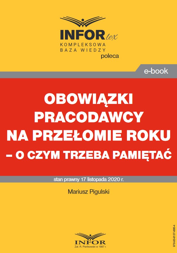 Obowiązki pracodawcy na przełomie roku - o czym trzeba pamiętać