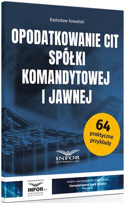 Opodatkowanie CIT spółki komandytowej i jawnej