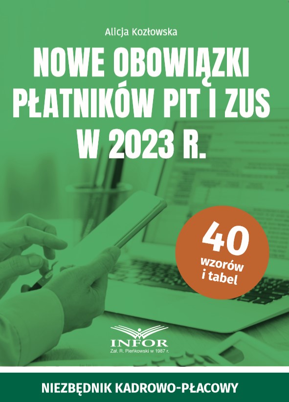 Nowe obowiązki płatników PIT i ZUS w 2023 r.