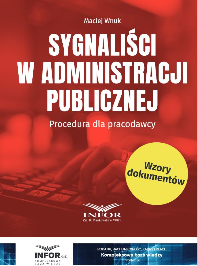 Sygnaliści w administracji publicznej. Procedura dla pracodawcy