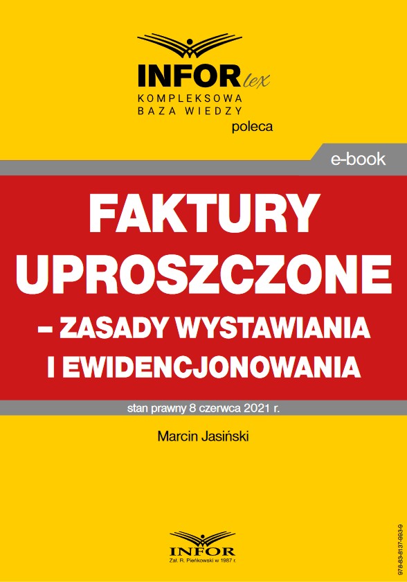 Faktury uproszczone – zasady wystawiania i ewidencjonowania