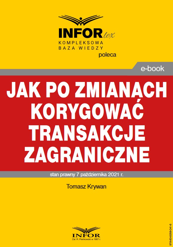 Jak po zmianach korygować transakcje zagraniczne