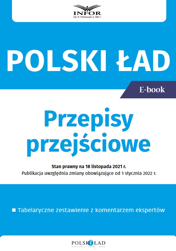 Polski Ład: Przepisy przejściowe