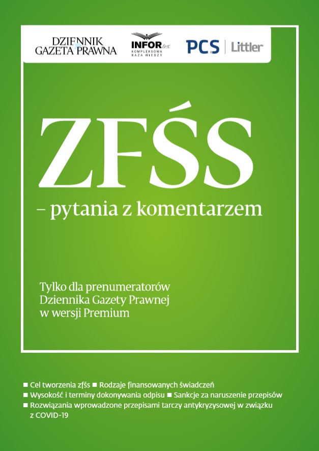 ZFŚS – pytania z komentarzem