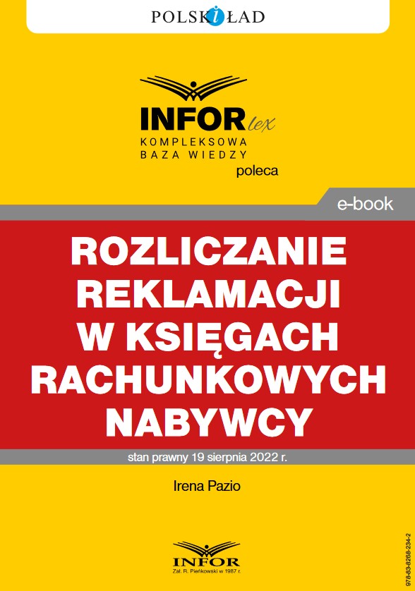 Rozliczanie reklamacji w księgach rachunkowych nabywcy