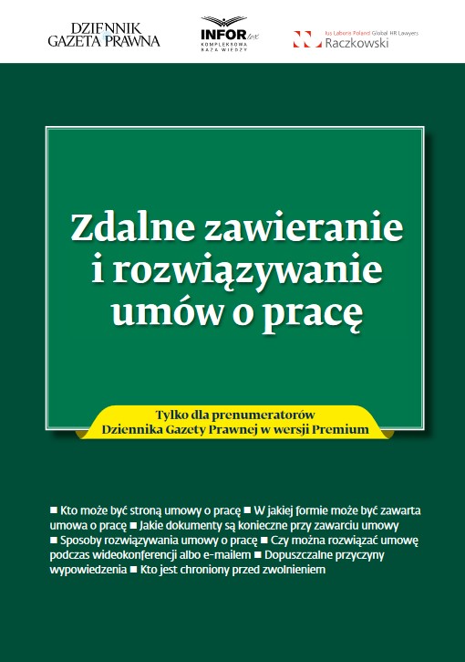 Zdalne zawieranie i rozwiązywanie umów o pracę