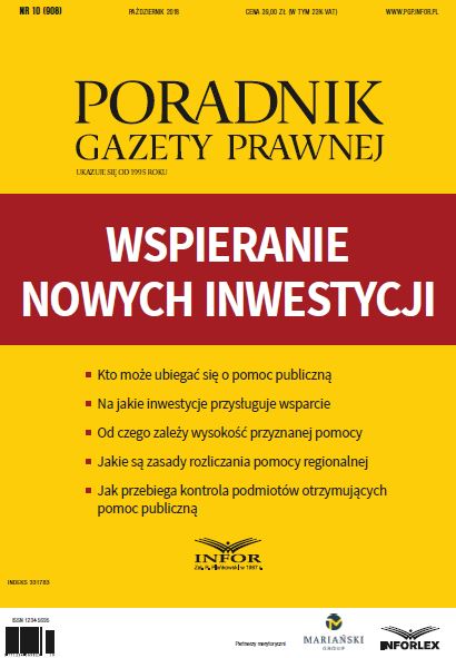 Wspieranie nowych inwestycji