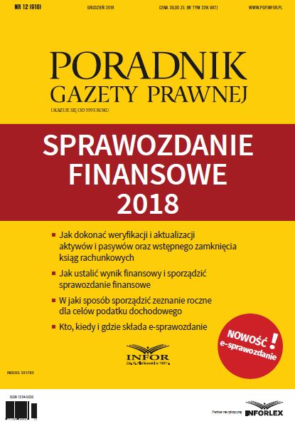 Sprawozdanie finansowe 2018