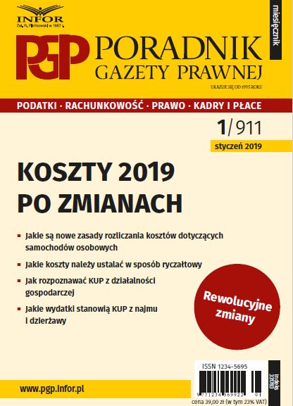 Koszty 2019 po zmianach